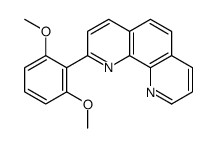 2-(2,6-dimethoxyphenyl)-1,10-phenanthroline结构式