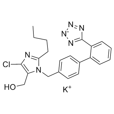 氯沙坦钾结构式