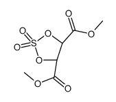 (4S,5S)-1,3,2-二氧杂硫杂环戊烷-4,5-二羧酸二甲酯2,2-二氧化物图片