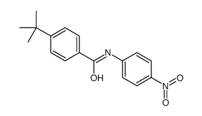 4-(tert-butyl)-N-(4-nitrophenyl)benzamide结构式