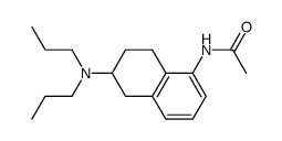 5-acetylamino-2-di-n-propylamino-tetraline结构式