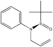 (R)-N-乙烯基-N-苯基叔丁基亚磺酰胺结构式