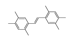 (E)-2,2',4,4',5,5'-hexamethylstilbene Structure