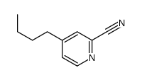 4-butylpyridine-2-carbonitrile结构式