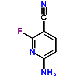 6-Amino-2-fluoronicotinonitrile structure