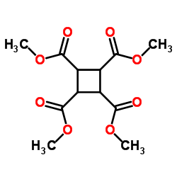1,2,3,4-环丁基四羧酸四甲酯结构式