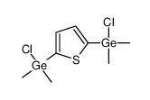 chloro-[5-[chloro(dimethyl)germyl]thiophen-2-yl]-dimethylgermane结构式