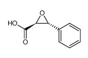 trans-3-Phenyl-glycidic Acid Structure