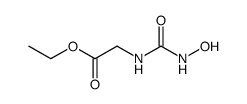 Glycine, N-[(hydroxyamino)carbonyl]-, ethyl ester (9CI)结构式