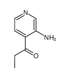1-Propanone,1-(3-amino-4-pyridinyl)-(9CI)结构式