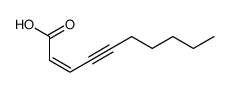 (Z)-dec-2-en-4-ynoic acid Structure