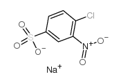 Sodium 4-chloro-3-nitrobenzenesulfonate structure