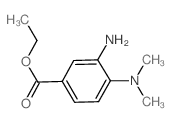 Benzoic acid, 3-amino-4-(dimethylamino)-, ethyl ester (9CI) Structure