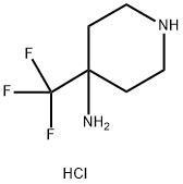 4-Trifluoromethyl-piperidin-4-ylamine dihydrochloride Structure