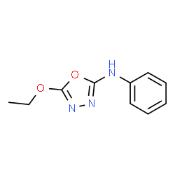 1,3,4-Oxadiazol-2-amine,5-ethoxy-N-phenyl-(9CI)结构式