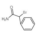 Benzeneacetamide, a-bromo- Structure