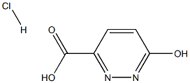 6-Hydroxypyridazine-3-carboxylic acid hydrochloride Structure