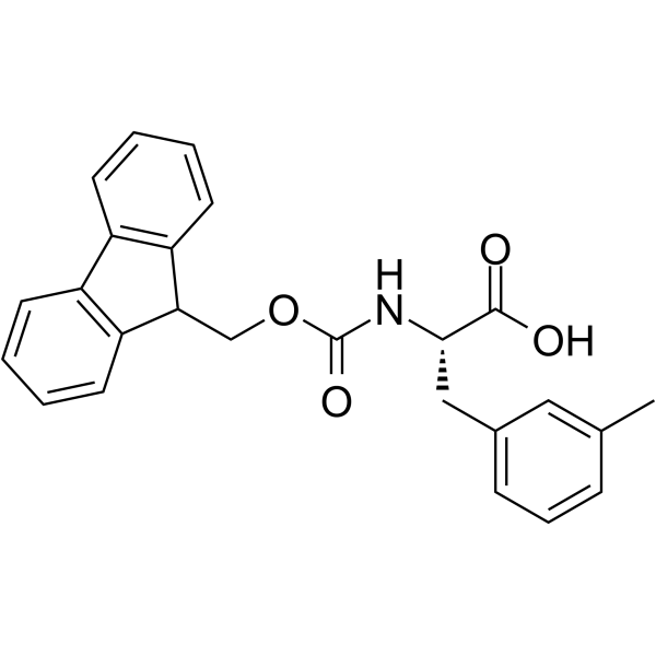 FMOC-L-3-甲基苯丙氨酸结构式