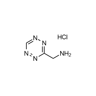 (1,2,4,5-四嗪-3-基)甲胺盐酸盐结构式