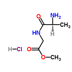 H-ALA-GLY-OME HCL Structure
