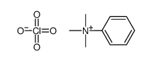 trimethyl(phenyl)azanium,perchlorate Structure