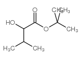 2-羟基-3-甲基-丁酸-1,1-二甲基乙酸乙酯结构式