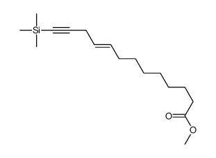 methyl 13-trimethylsilyltridec-9-en-12-ynoate Structure