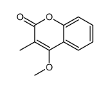 4-Methoxy-3-Methyl-2H-chroMen-2-one Structure