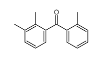 (2,3-dimethylphenyl)-(2-methylphenyl)methanone结构式