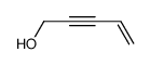 pent-4-en-2-yn-1-ol Structure