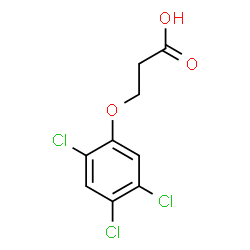 2,4,5-TRICHLOROPHENOXYPROPIONICACID结构式