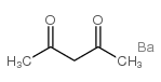 Barium acetylacetonate hydrate Structure