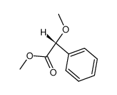 (R)-METHYL 2-METHOXY-2-PHENYLACETATE结构式