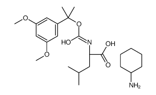 DDZ-L-亮氨酸 环己铵盐结构式
