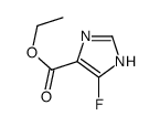 5-fluoro-1H-Imidazole-4-carboxylic acid ethyl ester Structure