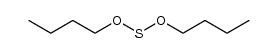 Di-n-butoxysulfan Structure