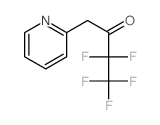 2-Butanone,3,3,4,4,4-pentafluoro-1-(2-pyridinyl)- Structure