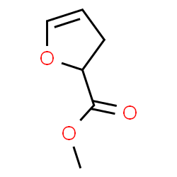 2-Furancarboxylic acid, 2,3-dihydro-, methyl ester (9CI) Structure