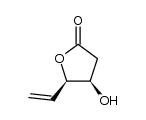 (3R,4R)-3,4-dihydroxy-4-hexenoic acid-γ-lactone Structure