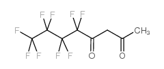 5,5,6,6,7,7,8,8,8-九氟-2,4-辛烷二酮结构式