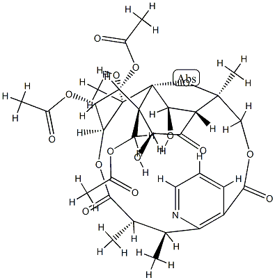 6-O,9-O-Dideacetylevonine structure