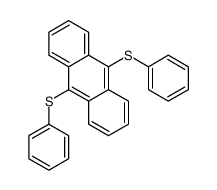 9,10-bis(phenylsulfanyl)anthracene Structure
