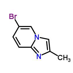 6-Bromo-2-methylimidazo[1,2-a]pyridine Structure