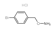 O-(4-bromobenzyl)hydroxylaminehydrochloride Structure