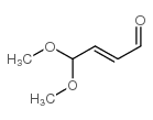Fumaraldehyde Mono(dimethyl Acetal) (stabilized with HQ) Structure