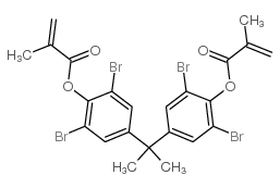 2,2,6,6-四溴双苯酚a二甲基丙烯酸酯结构式
