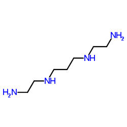 N,N'-二(2-氨乙基)-1,3-丙二胺结构式