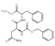 methyl 2-[[4-amino-4-oxo-2-(phenylmethoxycarbonylamino)butanoyl]amino]-3-phenylpropanoate结构式