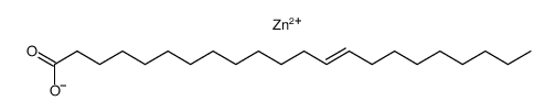 docos-13t-enoic acid, zinc salt Structure