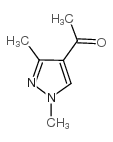 1,3-二甲基-4-乙酰基吡唑结构式